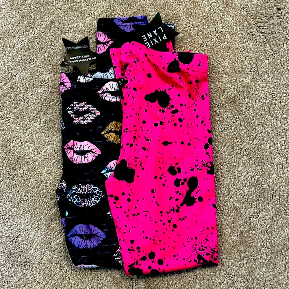 Pixielane leggings, size 5, new with tags
